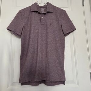 American Eagle Men's Size XS Super Soft Standard Fit Polo Shirt Plum/Purple